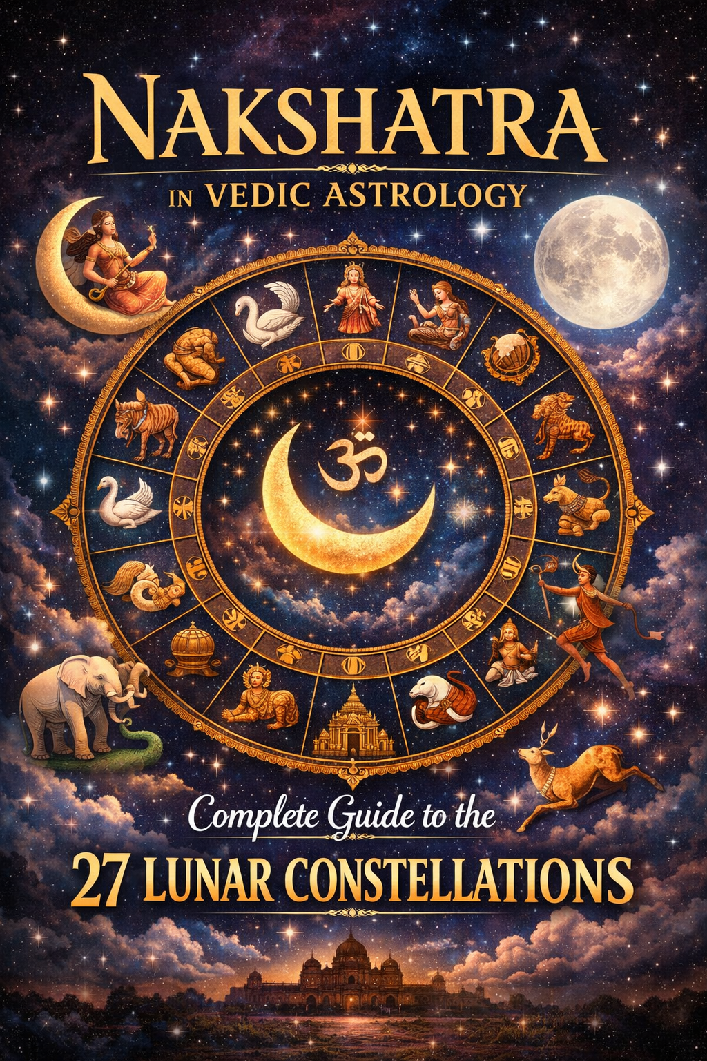 27 Nakshatras in Vedic Astrology: Complete Guide to All Lunar Constellations, Rulers, Symbols &amp; Traits
