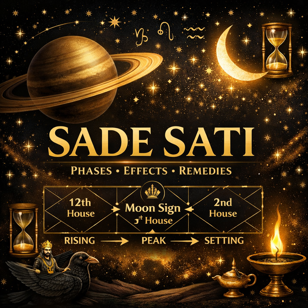 Sade Sati Explained: Meaning, Phases, Effects & 2026 Guide