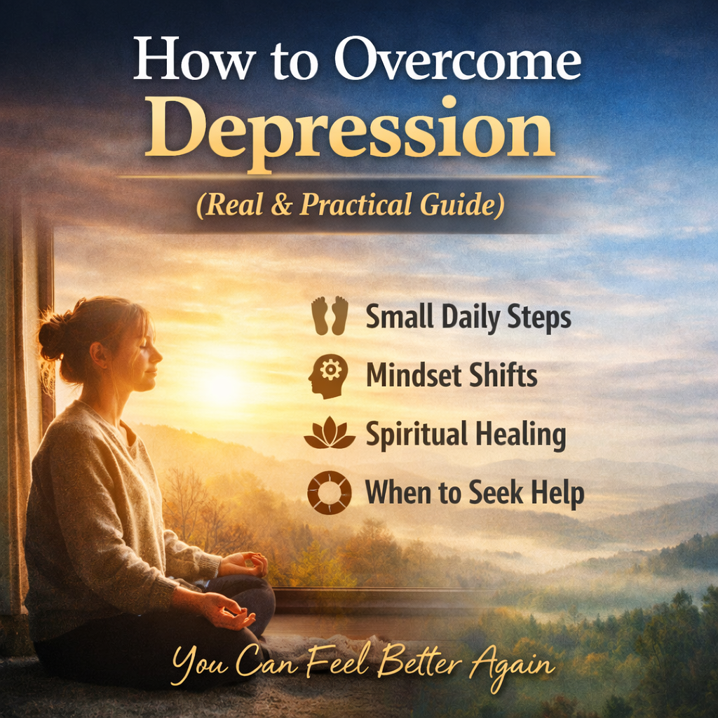 How to Overcome Depression (Real, Practical & Spiritual Approach)