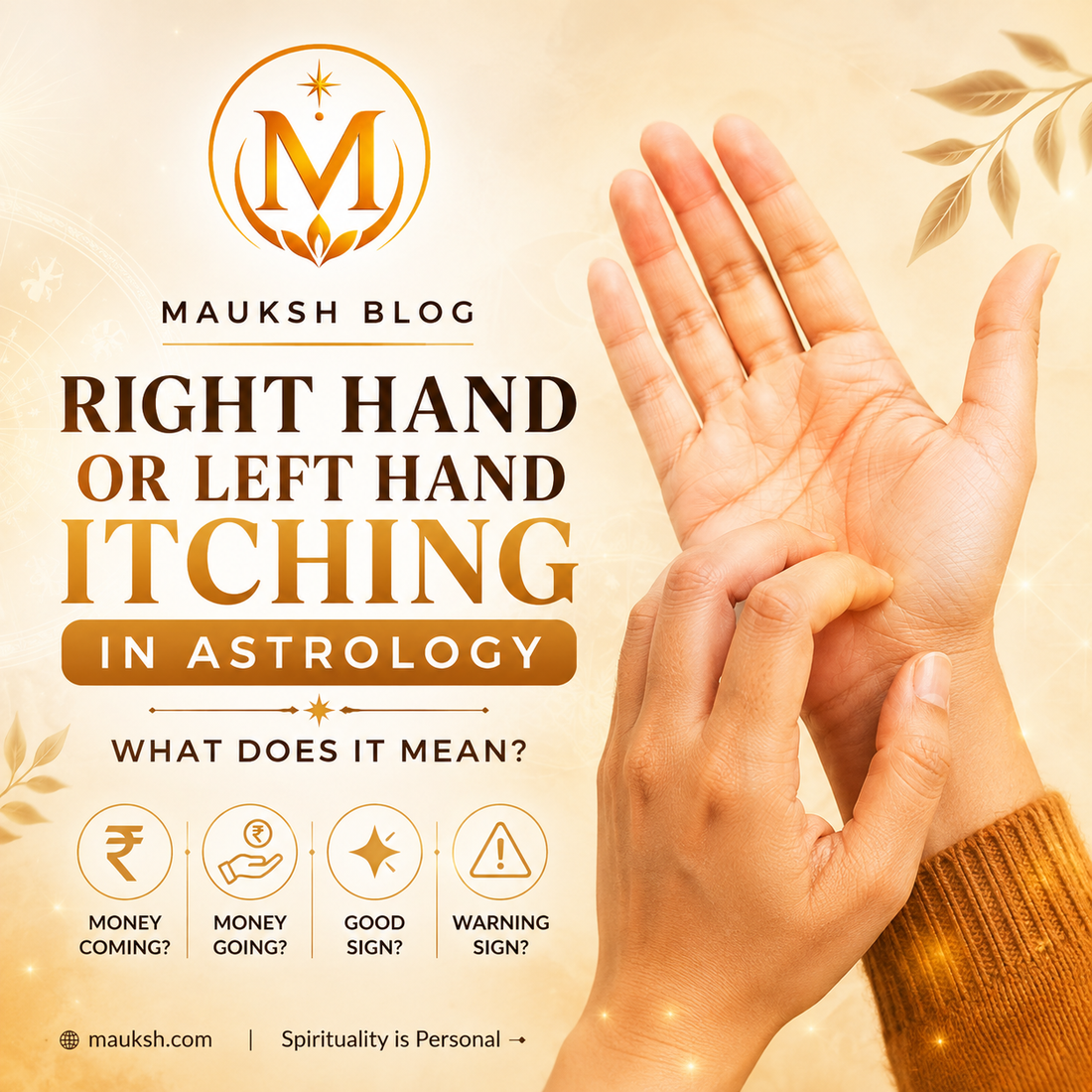 Right Hand or Left Hand Itching in Astrology: What Does It Mean?
