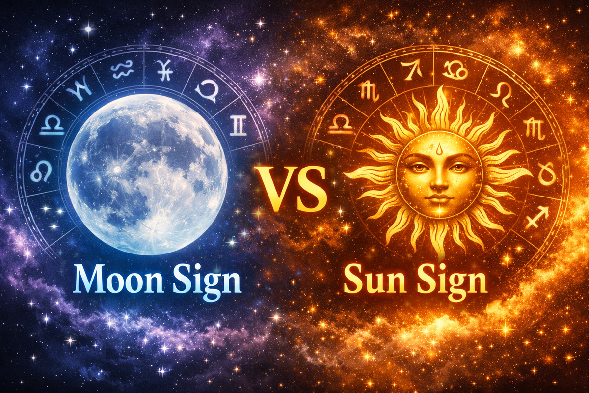 Sun Sign Differences Moon Sign vs Sun Sign: Which One Is More Important in Astrology? – Mauksh