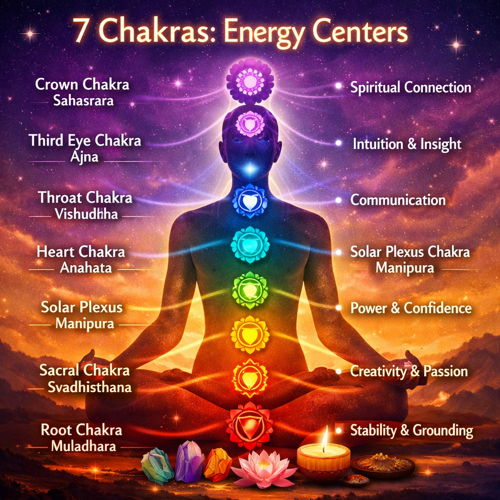 7 Chakras Meaning and How to Activate Them