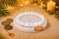 Original Selenite Bracelet for Peace, Clarity, Cleansing & Positive Energy | Natural Crystal | Certified | Mauksh