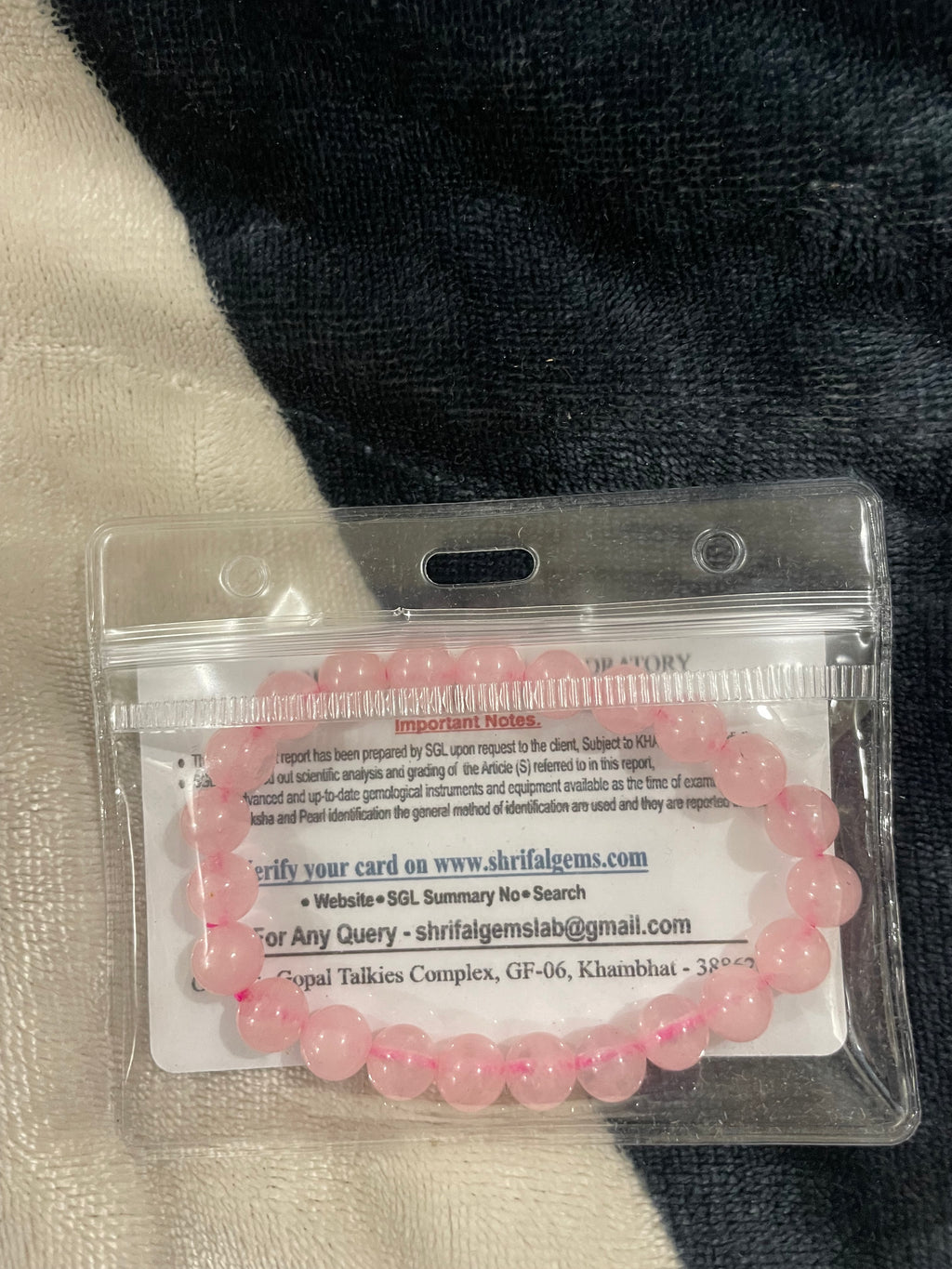 Rose Quartz & Evil Eye Bracelet Combo for Love & Protection | Certified | Mauksh