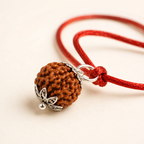10–13 mm Original 7 Mukhi Nepali Rudraksha | Lightweight Daily Wear Pendant | Natural | Certified | Mauksh